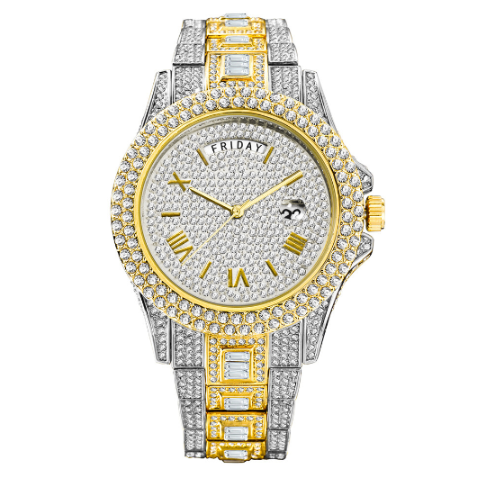 mens luxury crystal watches