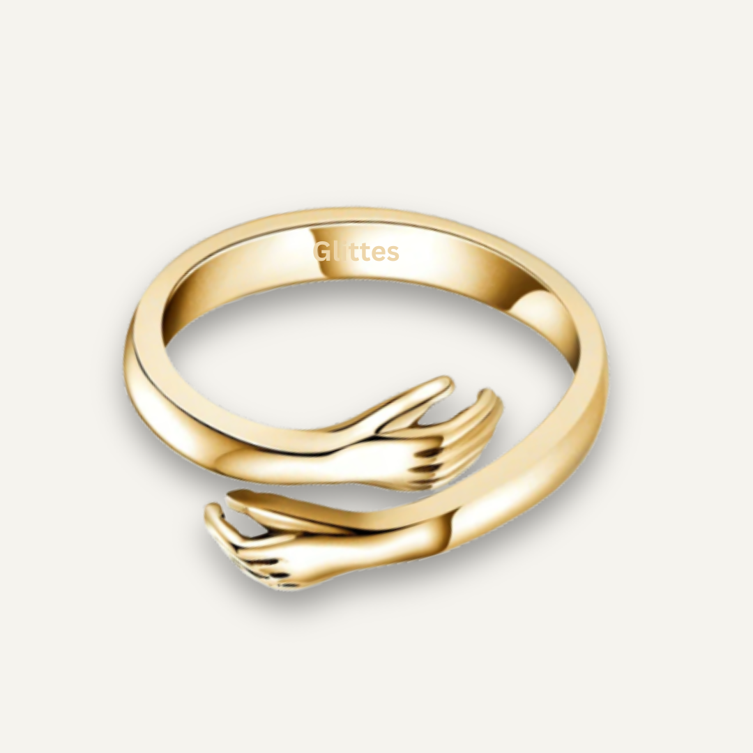 Huggin Gold Ring-C.K Jewelry