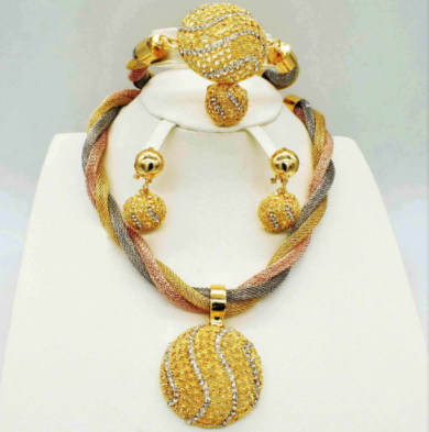 Fine Gold Jewelry Set-C.K Jewelry