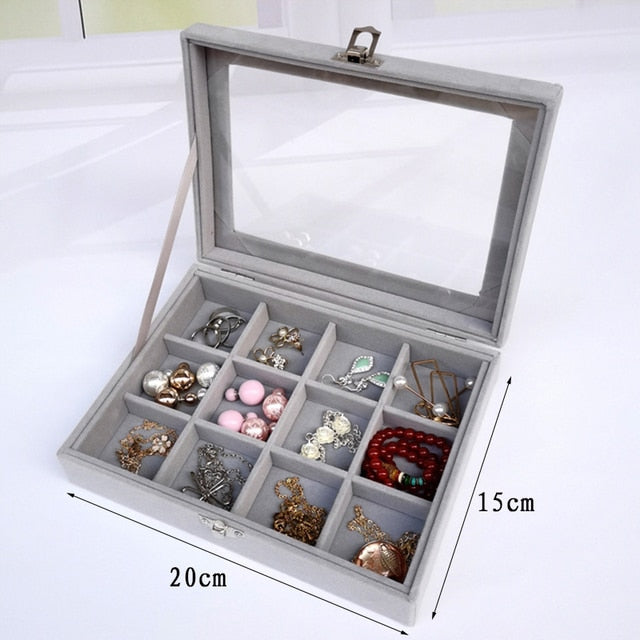 Velvet Jewelry Organizer